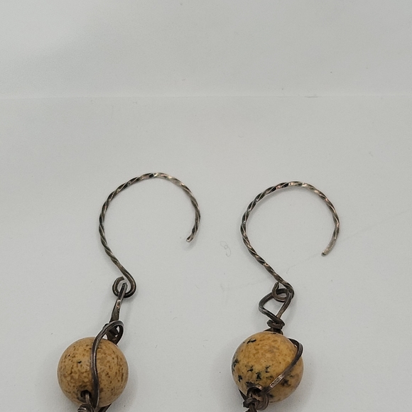 Artisan Handmade Jewelry Earthen Necklace, Bracelet, and Earring Set - Picture 5 of 5